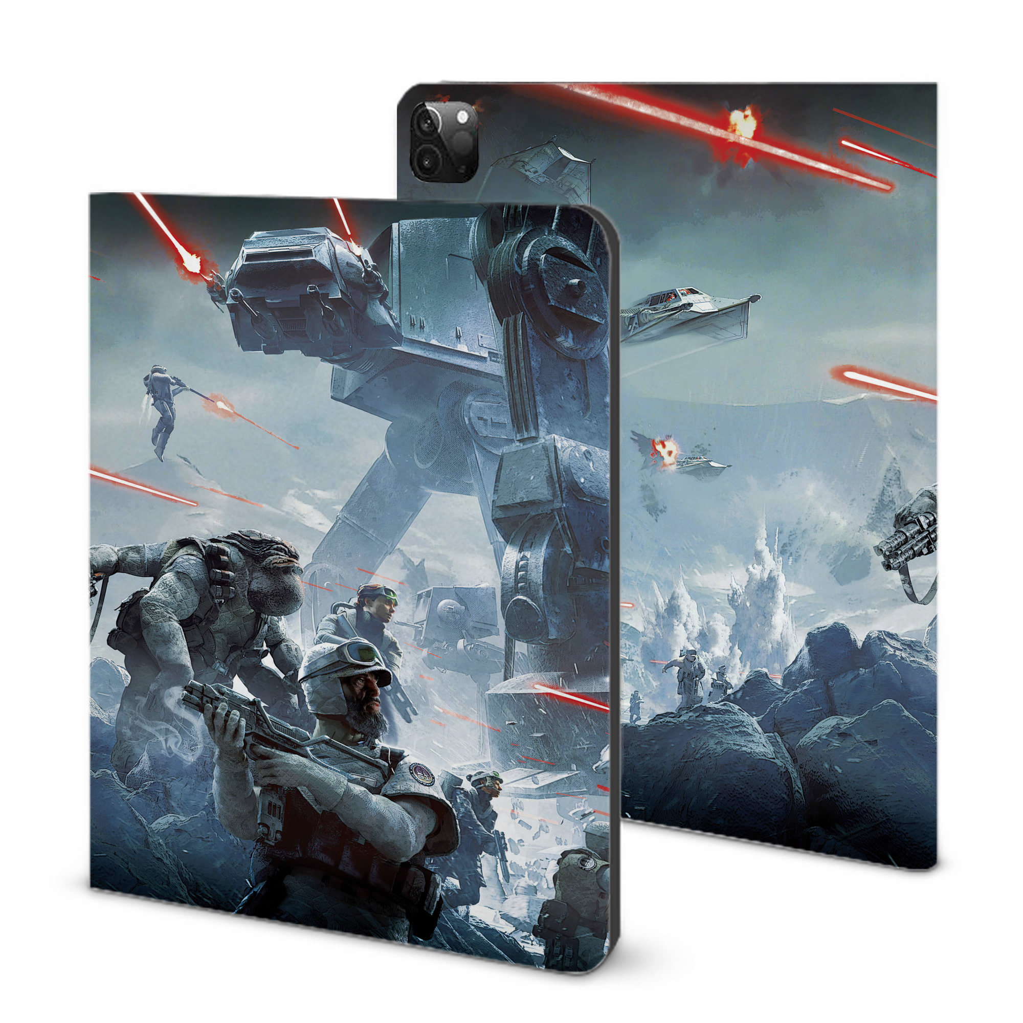 （画像用） スター・ウォーズ Star Wars IPadケース ペンホルダー付き ブックスタイルデザイン